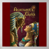 Akhetaten's Gates Canvas Print