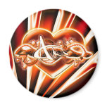 Aki Fridge Magnet