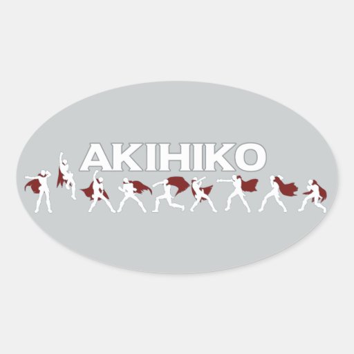 Akihiko - I've been waiting for this! Oval Sticker | Zazzle