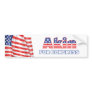 Akin for Congress Patriotic American Flag Bumper Sticker