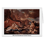 Akis And Galatea By Nicolas Poussin Cards