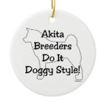 Akita Breeders Ornaments