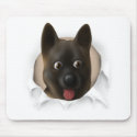 Akita Busting Out mousepads by cartoondogs Akita Busting Out mousepads