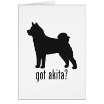 Akita Greeting Cards