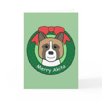 Akita Christmas cards by dogcartoons Akita Christmas cards