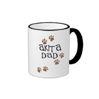 Akita Dad Coffee Mug
