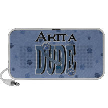 Akita DUDE Mp3 Speakers