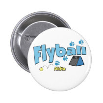 Akita Flyball buttons