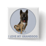 Akita Granddog Button
