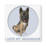 Akita Granddog Magnet