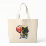 Akita Happy Birthday Balloons Bags