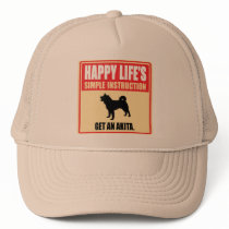 Akita Trucker Hats