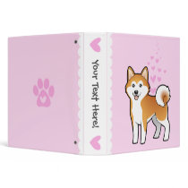 Akita Inu / Shiba Inu Love Binders