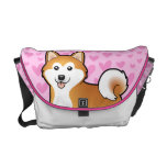 Akita Inu / Shiba Inu Love Commuter Bag