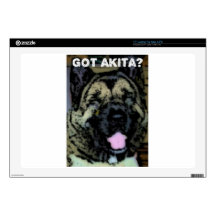 Akita Love Decal For Laptop