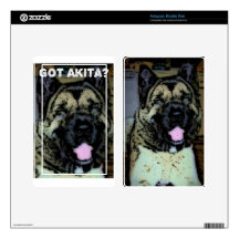 Akita Love Skin For Kindle Fire