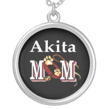 Akita Mom Gifts Necklace