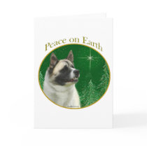 Akita Peace cards by GreyWolfCreation Akita Peace cards