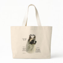 Akita (pinto) History Design Bags