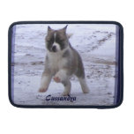Akita Pup Sleeves For Macbooks