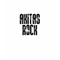 Akitas Rock t-shirts by dustin1175 Akitas Rock t-shirts