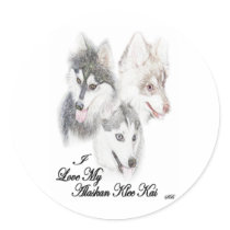 AKK Love Stickers
