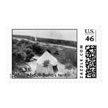 Akka - `Abdu'l-Baha's garden and tent Postage Stamp