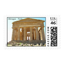 Akragas (Agrigento) Sicily Postage Stamp