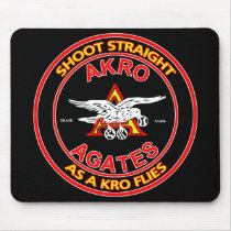 Akro Agate Black Mousepad by csnider Akro Agate Black Mousepad