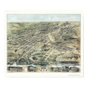 Akron, OH Panoramic Map - 1870 posters