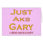 Aks Gary cards