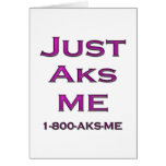 AKS ME4 GREETING CARD