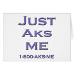 AKS ME cards