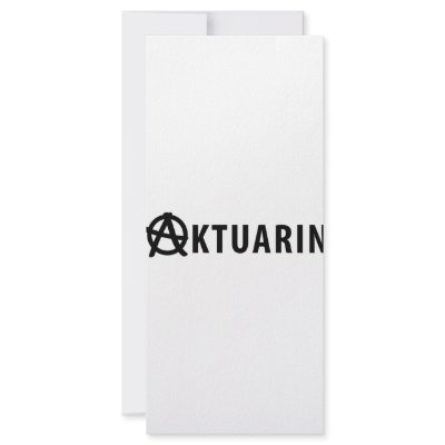 aktuarin icon personalized rack card by TomaniacLines