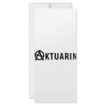 aktuarin icon personalized rack card
