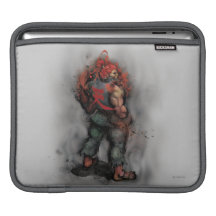 Akuma Back iPad Sleeves