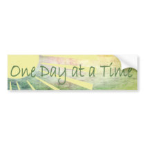 Al-anon - One Day At A Time bumper stickers