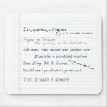 Al-anon Slogans Motivational Mousepad