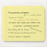 Al-anon Slogans Motivational Mousepad