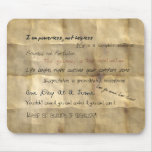 Al-anon Slogans Motivational Mousepad