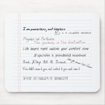 Al-anon Slogans Motivational Mousepad