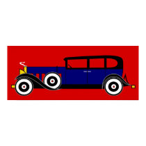 Al Capone's Cadillac 16 V - Roaring 20's posters