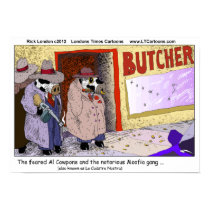 Al CowPone & The Mooofia Gang Funny Cow Poster