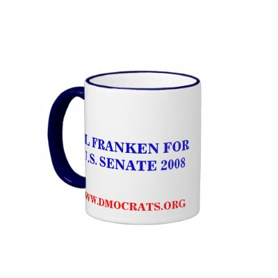 AL FRANKEN FOR U.S. SENATE 2008 Mug by maximus7