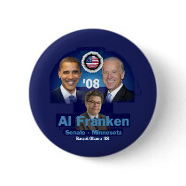 Al FRANKEN MN Button
