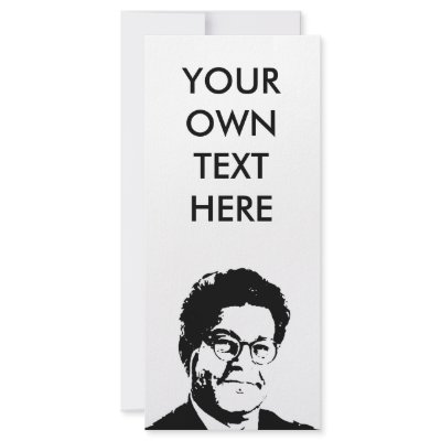 Al Franken Rack Card Design by Politicaltshirts