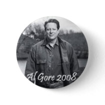 Al Gore 2008 Button
