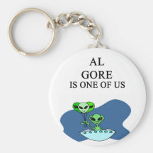 al gore alien key chains