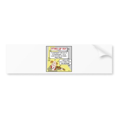 al gore climategate nobel prize fiction peace bumper stickers by rexfmay