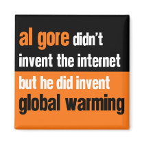 Al Gore Didn't Invent Refrigerator Magnet